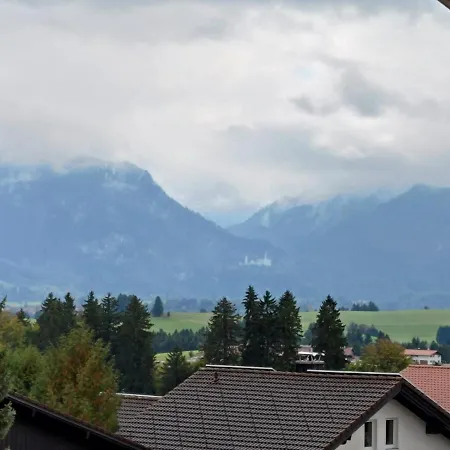 Nocleg ze śniadaniem Charmantes Doppelzimmer Mit Bergblick Füssen